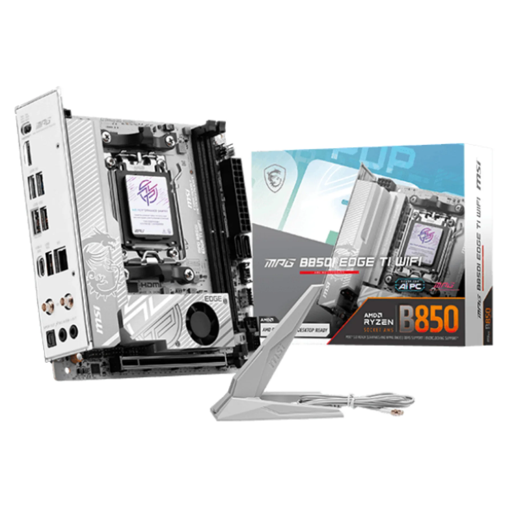MSI B850I EDGE TI WIFI AMD B850 Sockel AM5 mini ITX PC-Zubehoer