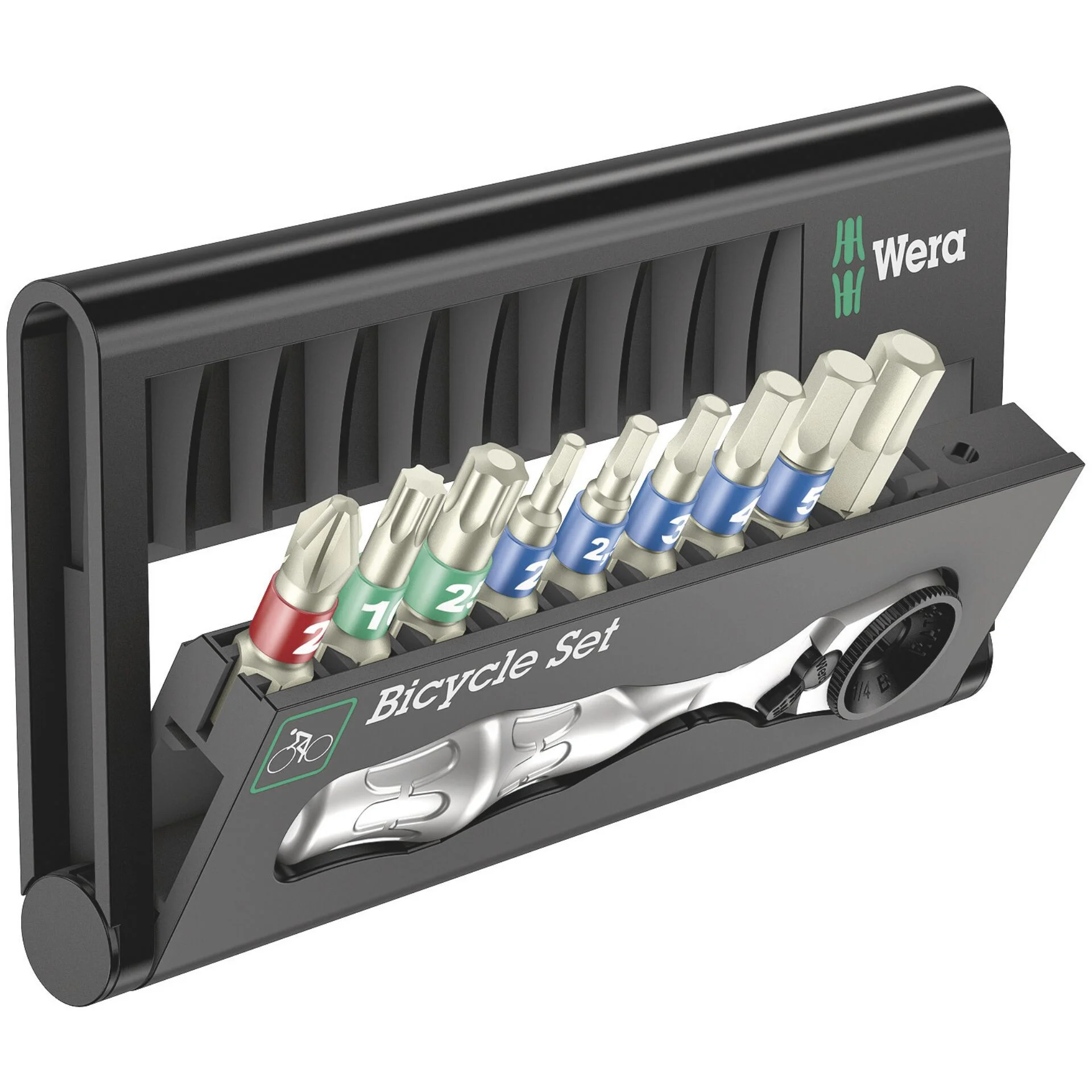 Wera Bicycle Set 9 Bohrer- & Schrauberzubehoer