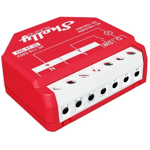 Shelly Relais ZollWave 1PMZoll max  16A 1 Kanal Unterputz Messfunktion Smart Home