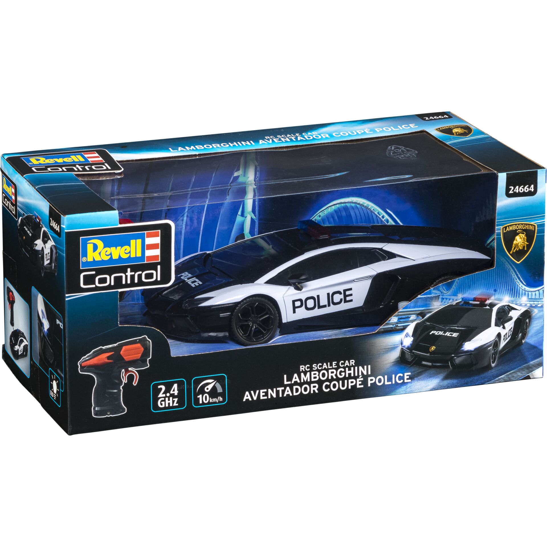 Revell RC Scale Car Lamborghini Aventador Police Elektronikspielzeug