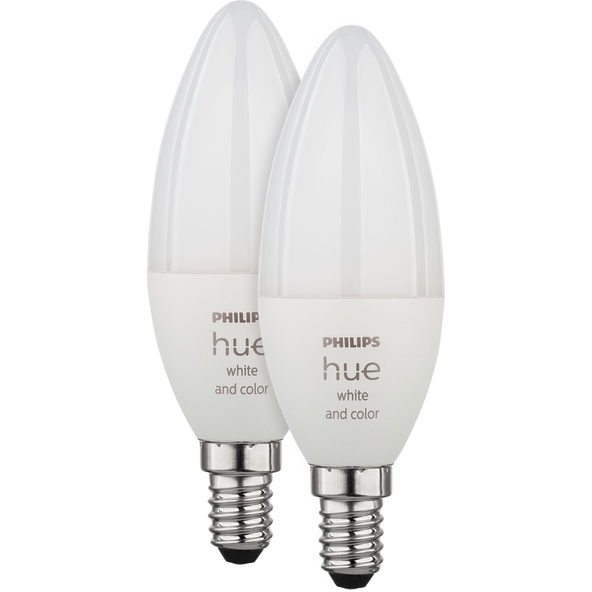 Philips Hue LED Lampe E14 2er Set 5 3W 320lm White Color Amb  Leuchtmittel & Lampen