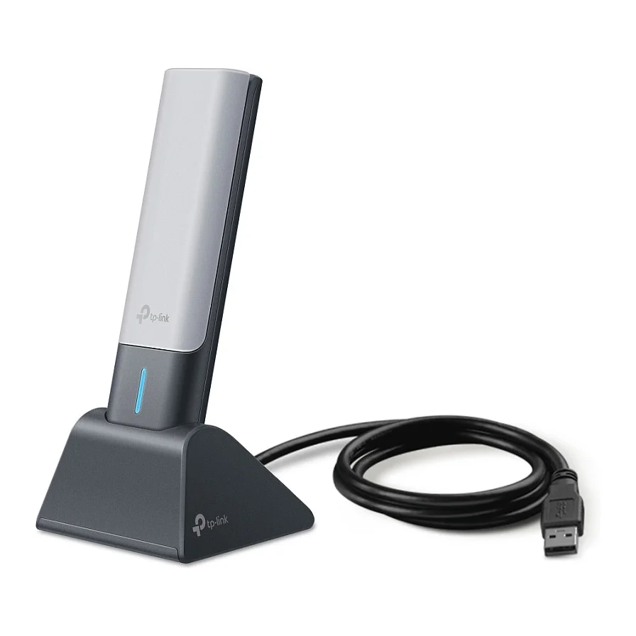 TP Link Archer TX50UH WLAN 3000 Mbit s Dual Band USB Adapter   2 4 5 GHz   Schwarz Netzwerk-Adapter / Netzwerk-Karten