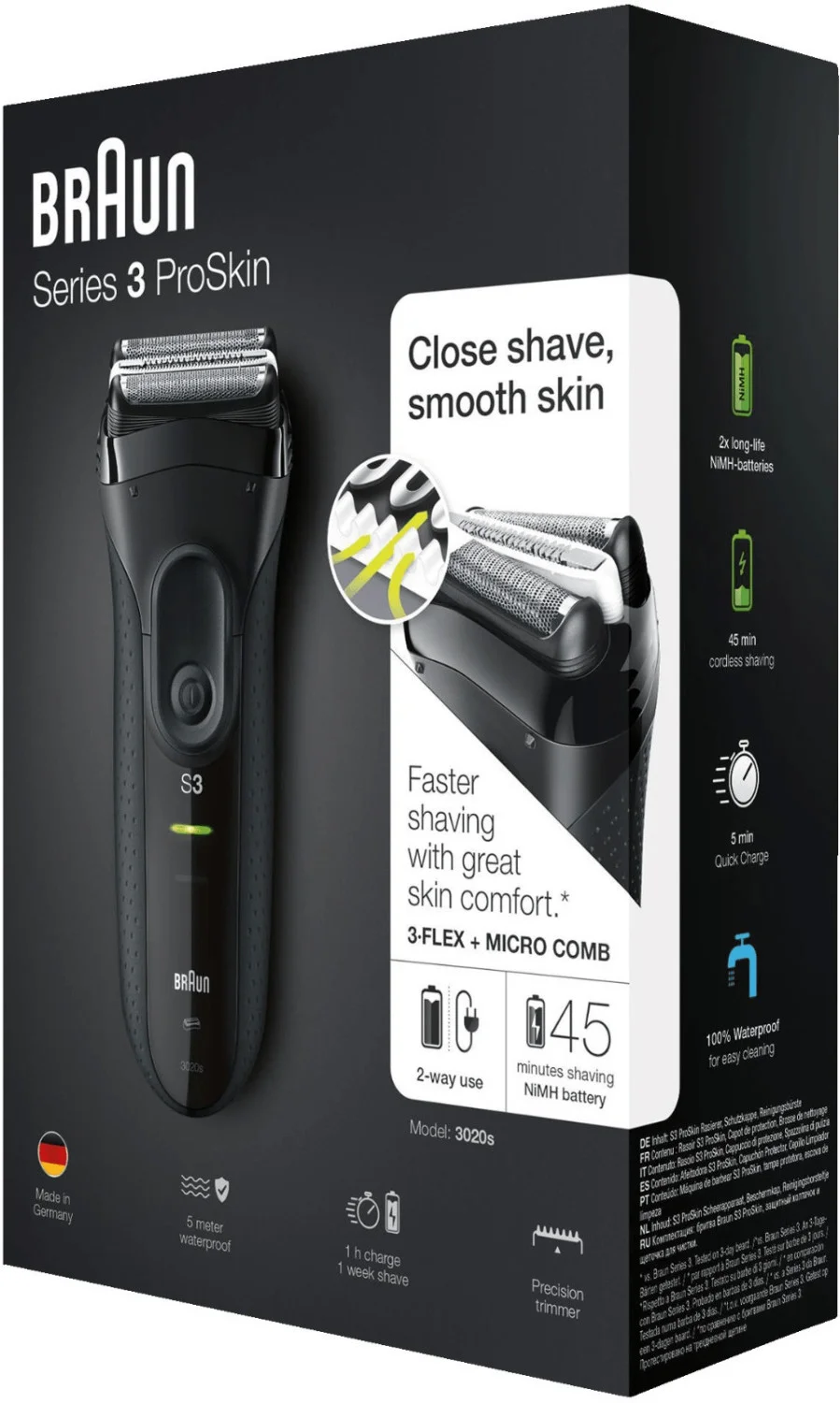 Braun Series 3 3020s Rasierer Rasierer & Epilierer