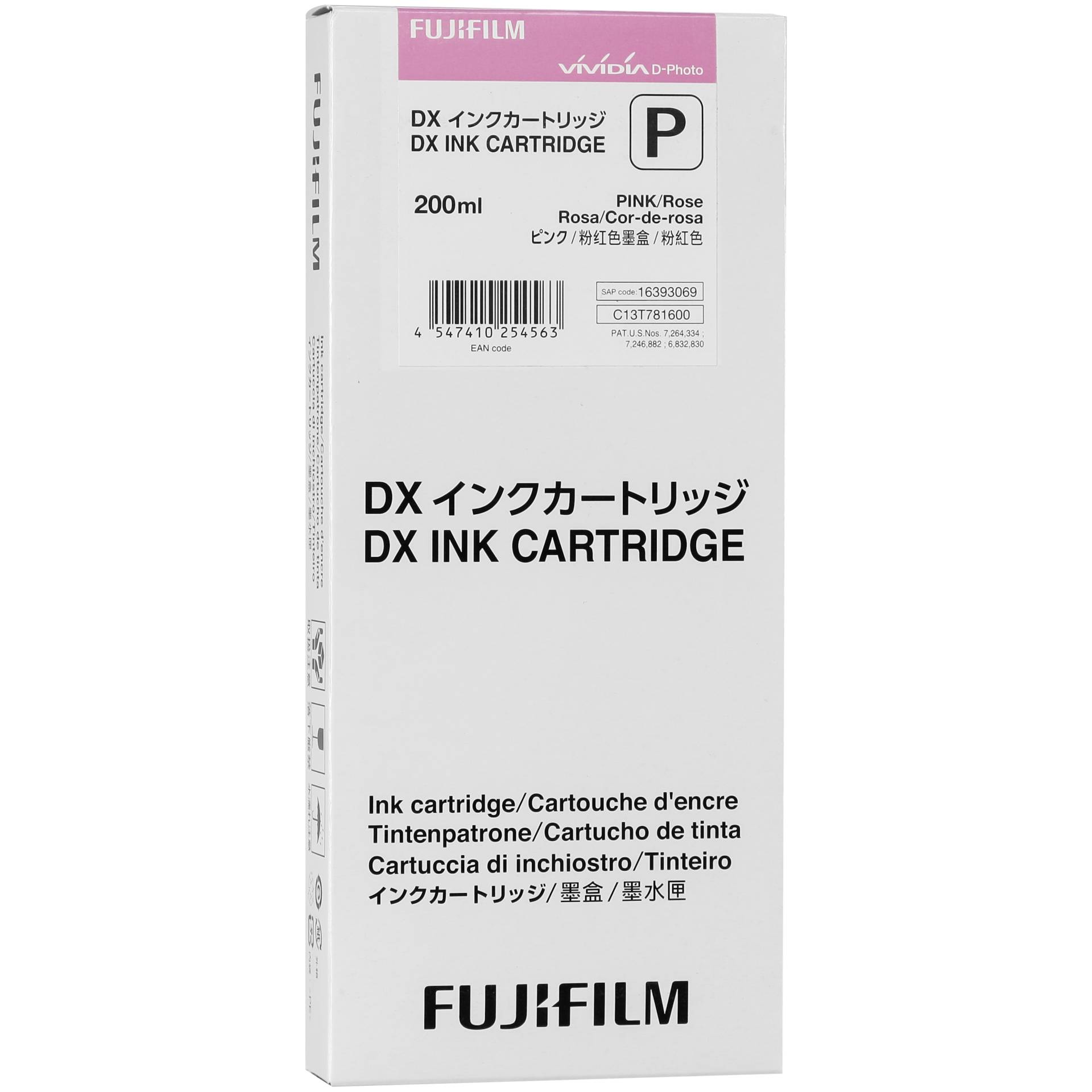Fujifilm DX Ink Cartridge 200 ml pink Drucker & Scanner