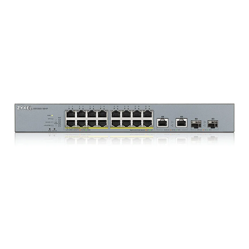 Zyxel GS1350 18HP 18 Port inkl 1 Jahr Nebula Pro Netzwerk