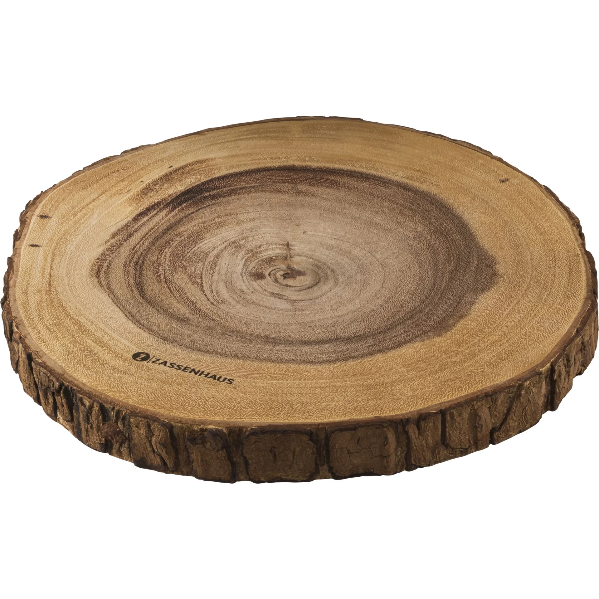 Zassenhaus Servierplatte Akazie rund 32x2 5cm Besteck & Aufbewahrung