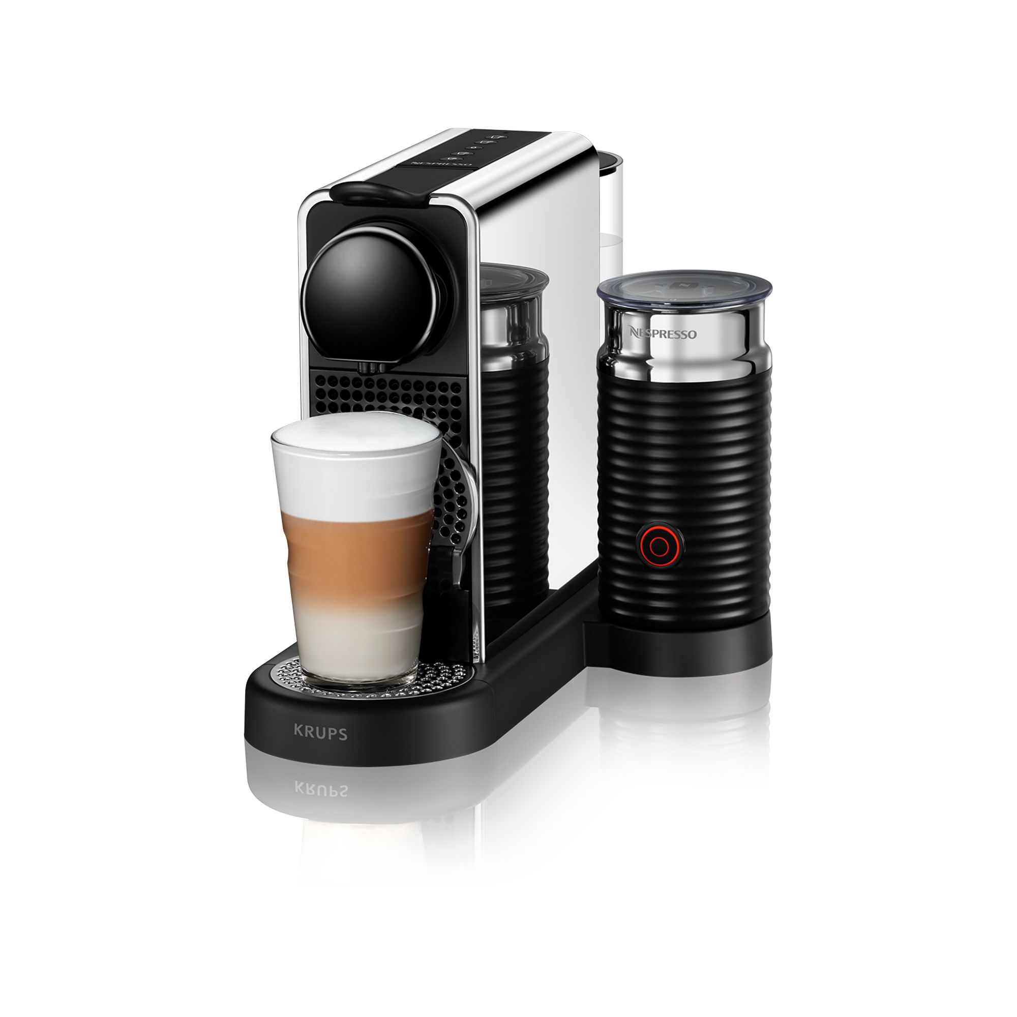 Krups Nespresso XN 630D CitiZ Platinum   milk Coffee Machine by Kapselmaschinen
