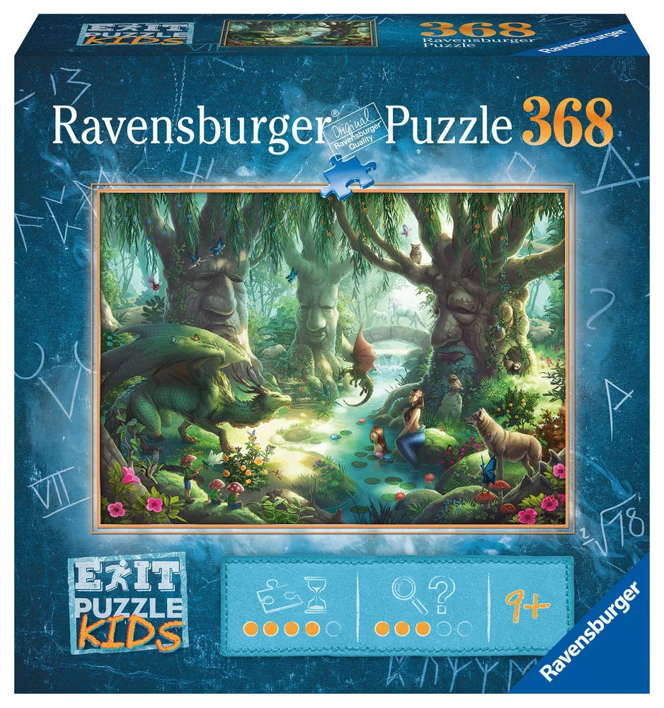 Ravensburger Exit Puzzle Kids Der magische Wald Spielwaren