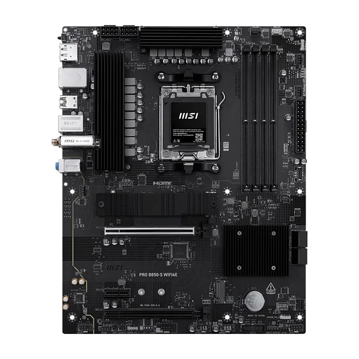 MSI PRO B850 S WIFI6E Motherboard AMD B850 Sockel AM5 ATX PC-Zubehoer