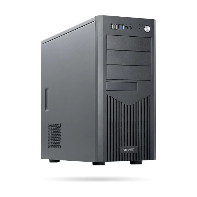 Chieftec BM 25B OP Computer Gehaeuse Schwarz Midi Tower ATX PC-Komponenten