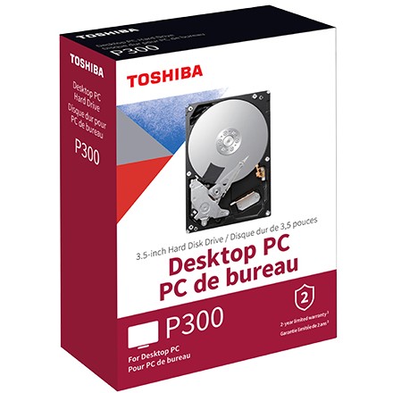 Toshiba 6TB P300 5400RPM 128MB Speichermedien