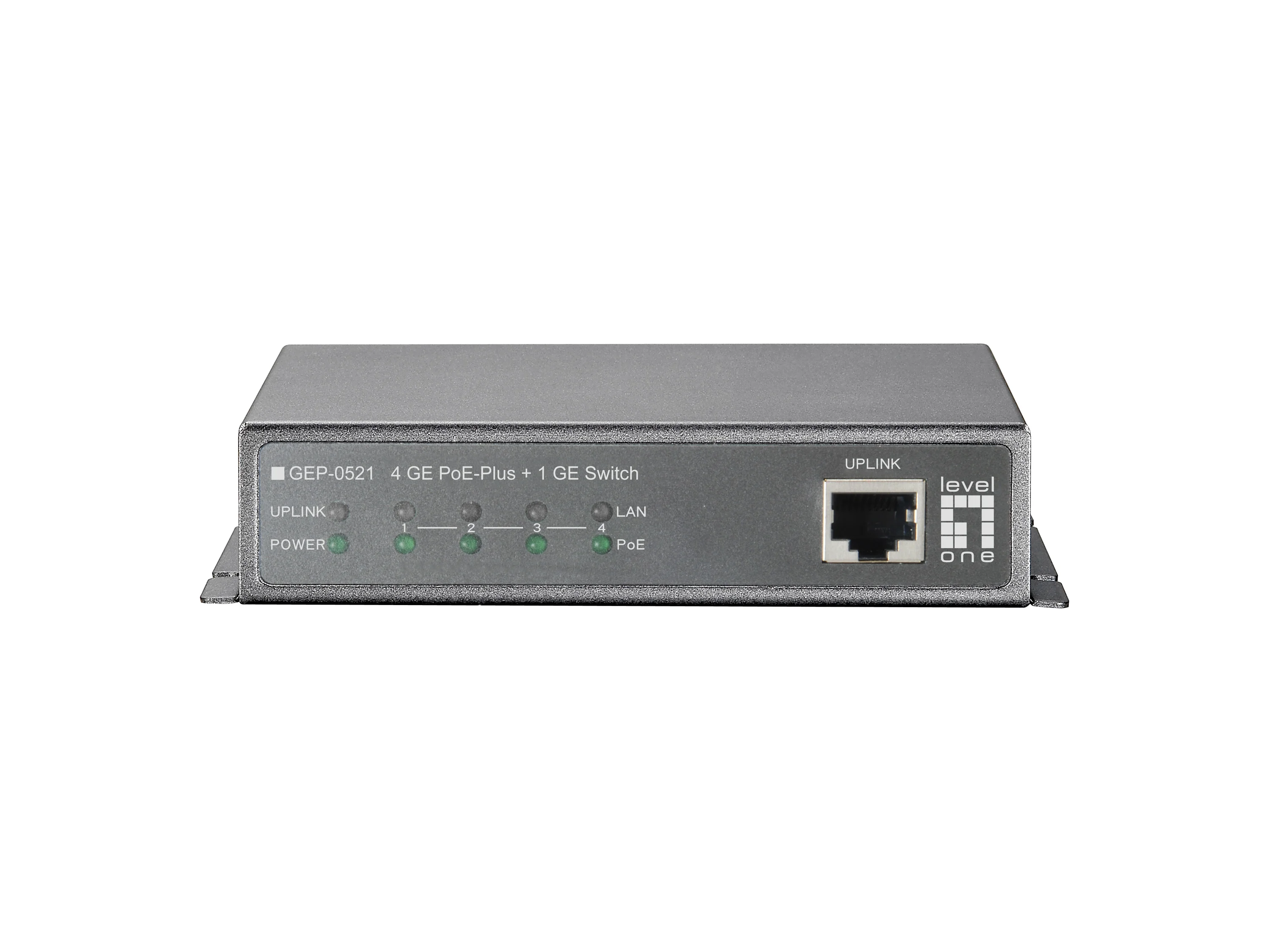Level One Switch 4x GE GEP 0521 115W 4xPoE  Switches