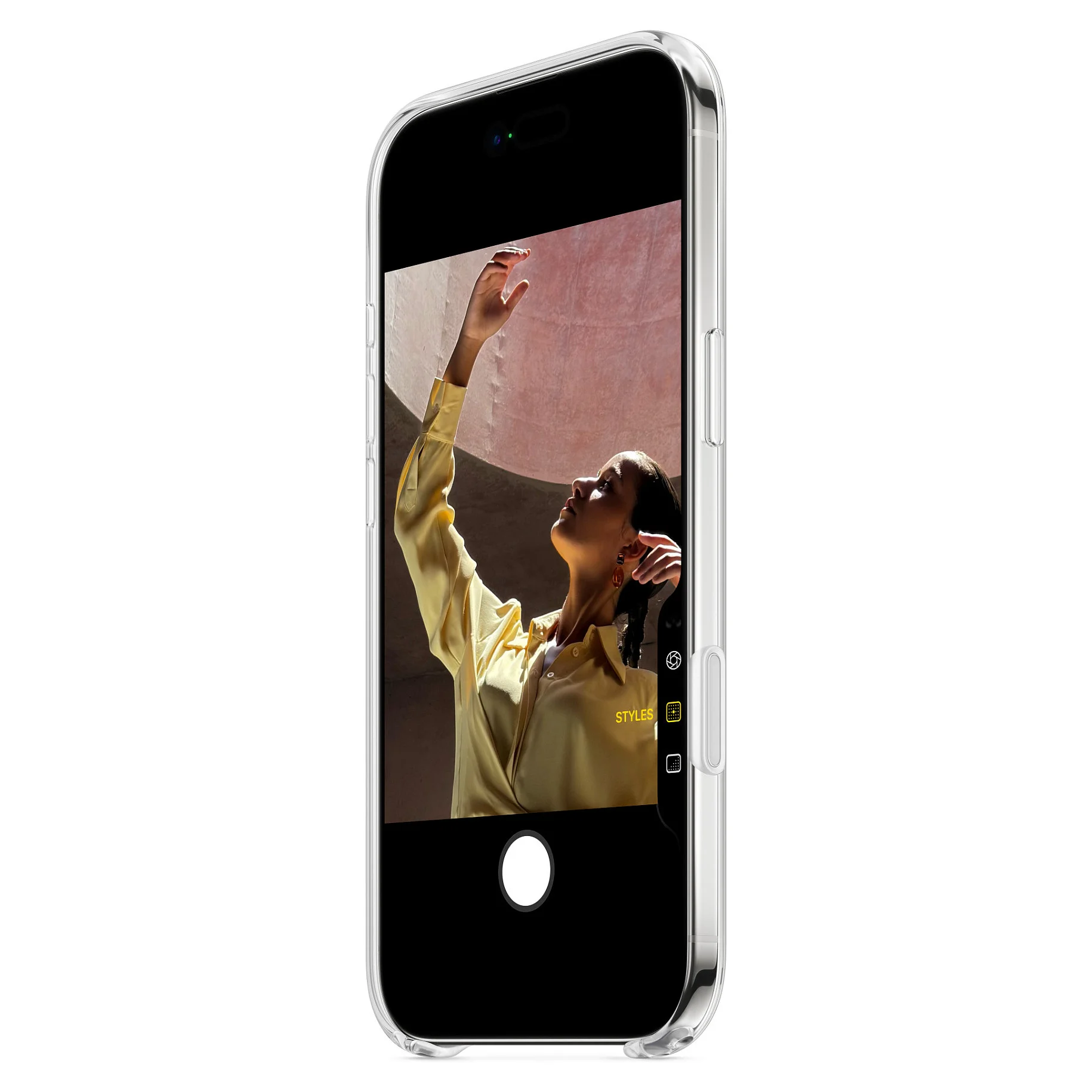 Apple Silikon Case iPhone Air mit MagSafe  frost  Notebook & Tablet Zubehoer