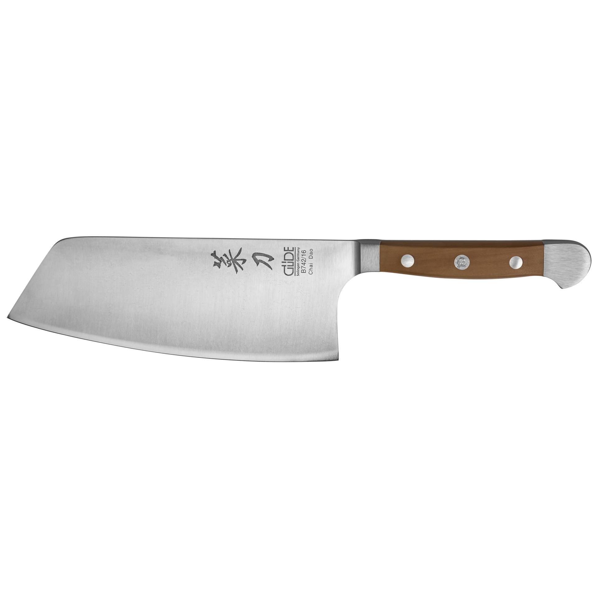 Guede Alpha Kochmesser Chai Dao Birne 16 cm Besteck & Aufbewahrung