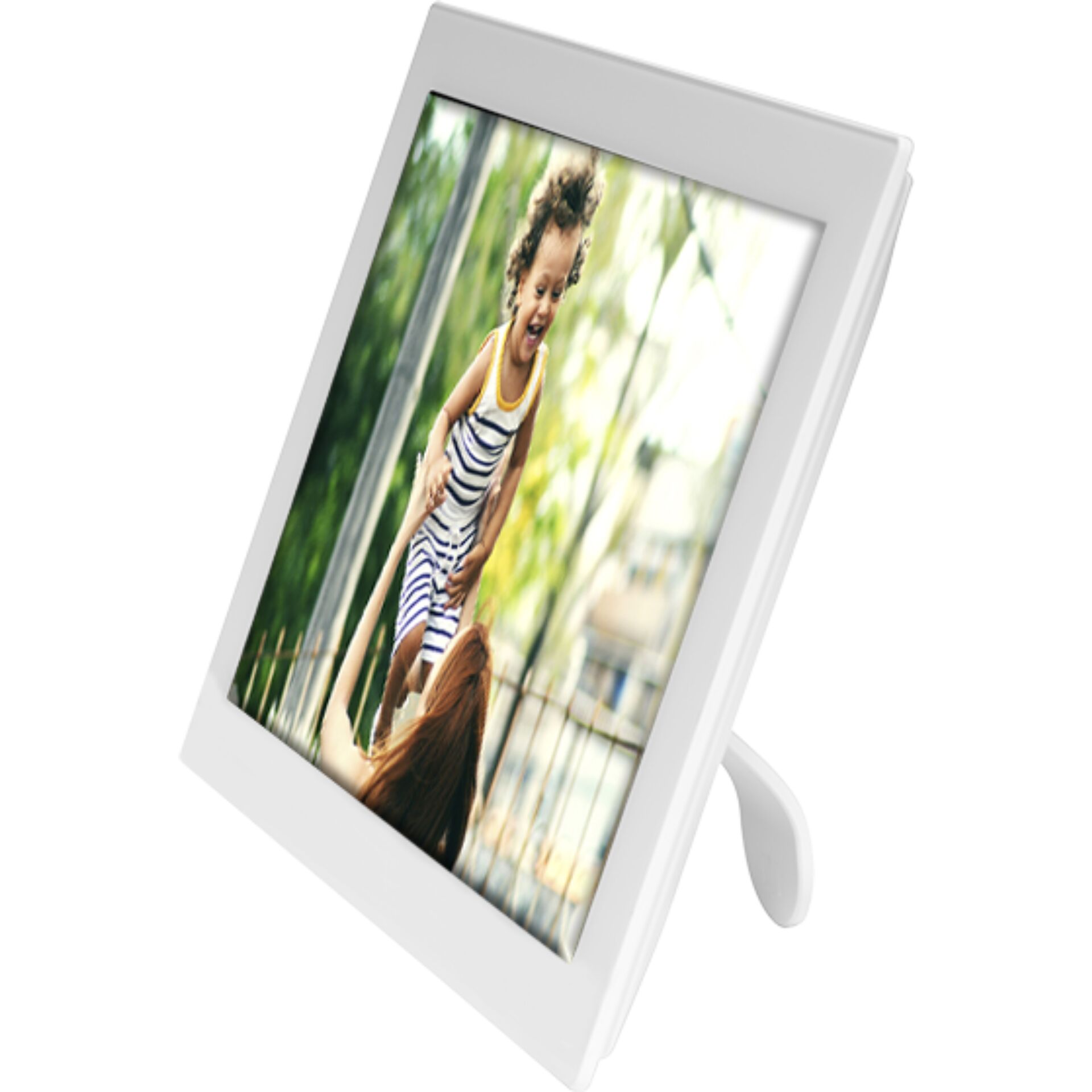 Denver Frameo PFF 1037 weiss 25 4cm  10 1   16GB Video & Audio