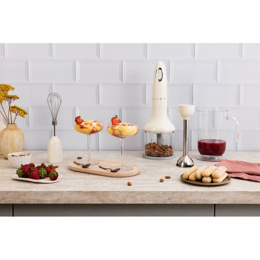 SMEG Stabmixer Set  creme Kuechenkleingeraete
