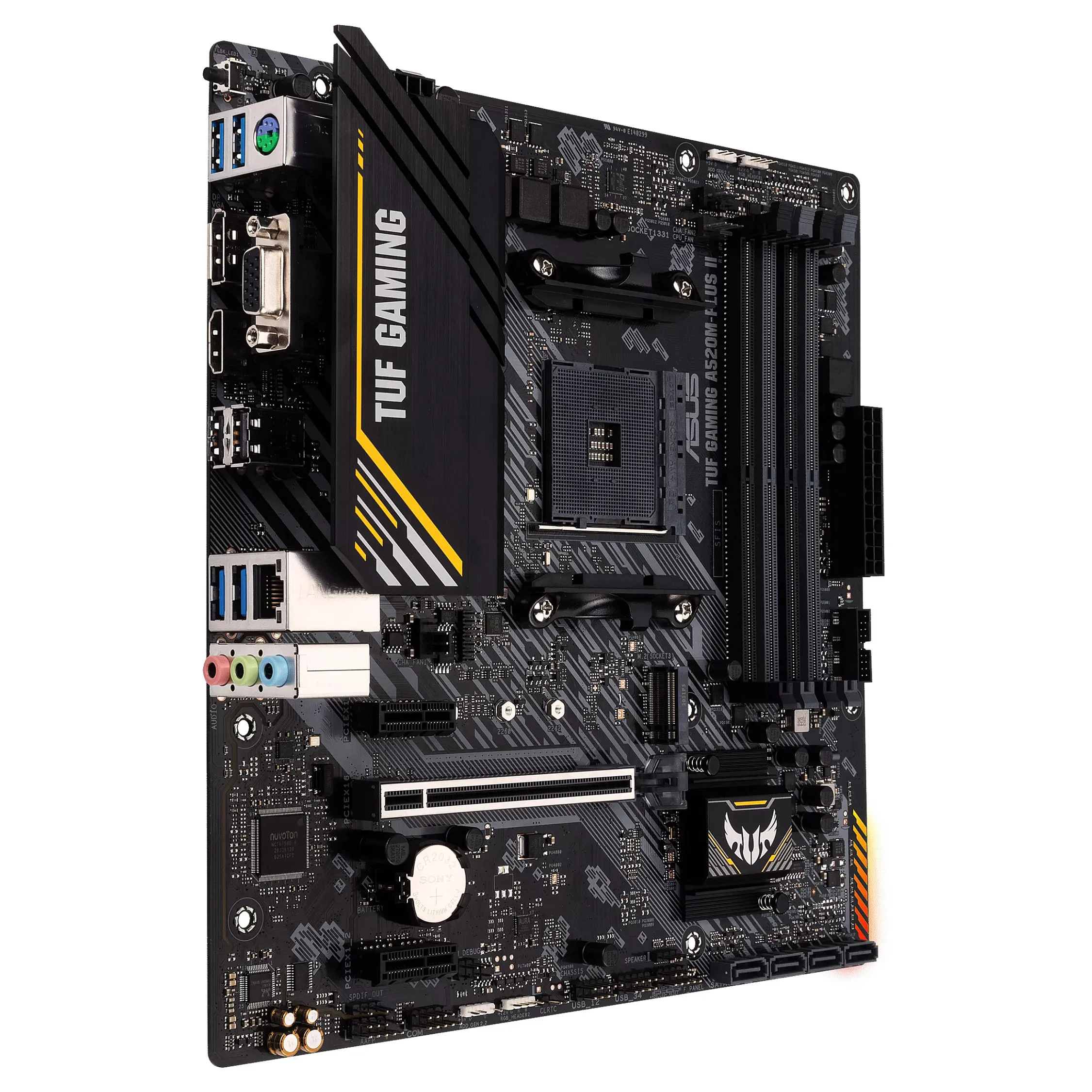 ASUS TUF GAMING A520M PLUS II AMD A520 Sockel AM4 micro ATX PC-Komponenten