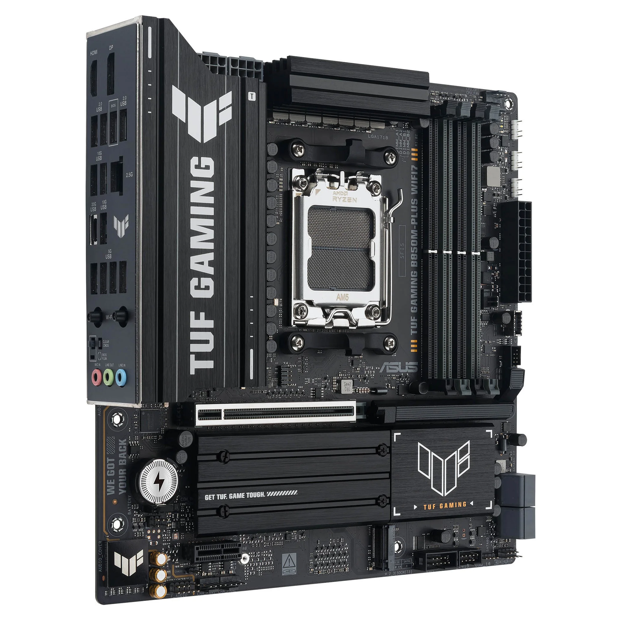 ASUS TUF GAMING B850M PLUS WIFI7 AMD B850 Sockel AM5 micro ATX PC-Komponenten