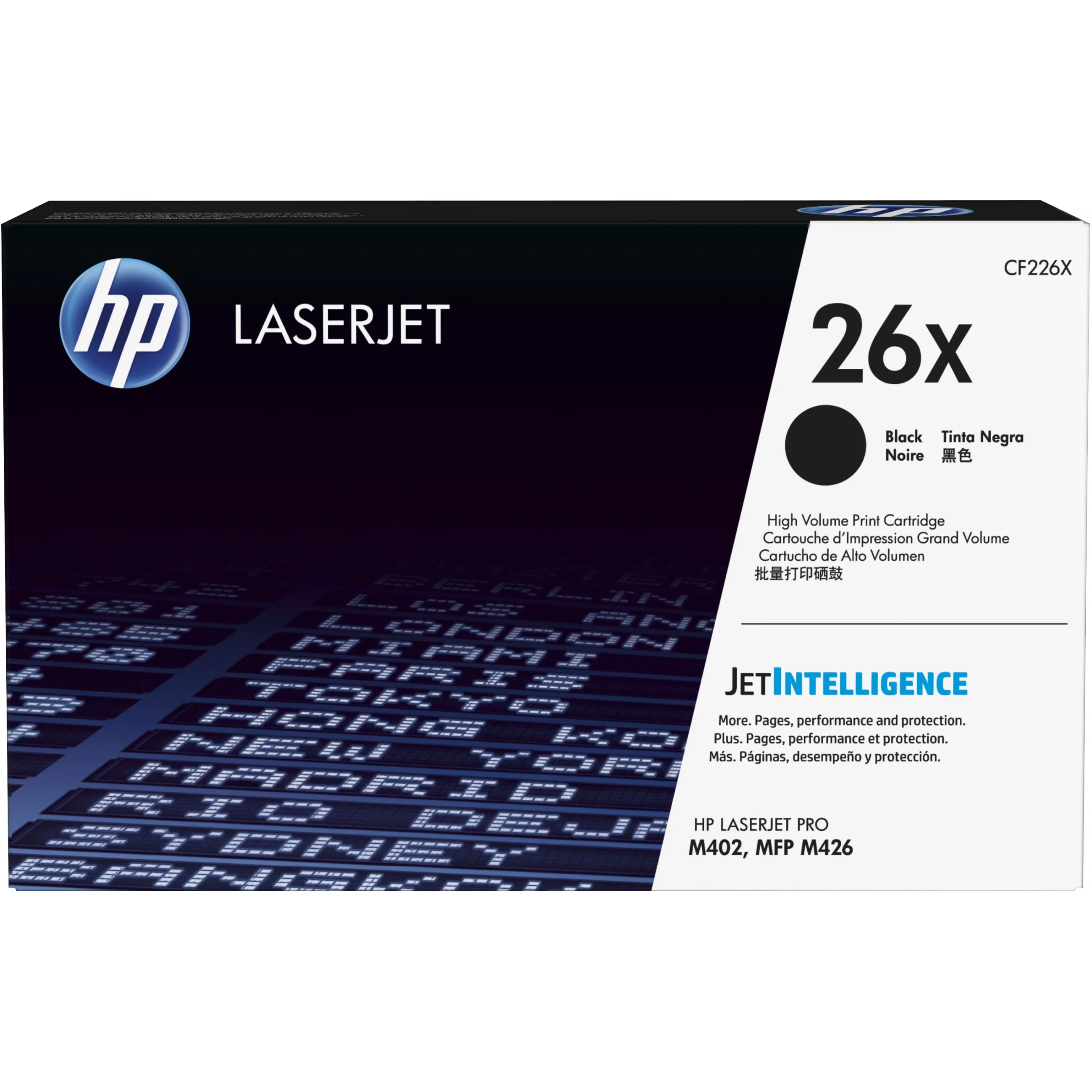HP Original 26X Schwarz LaserJet Tonerkartusche mit hoher Reichweite Drucker & Scanner
