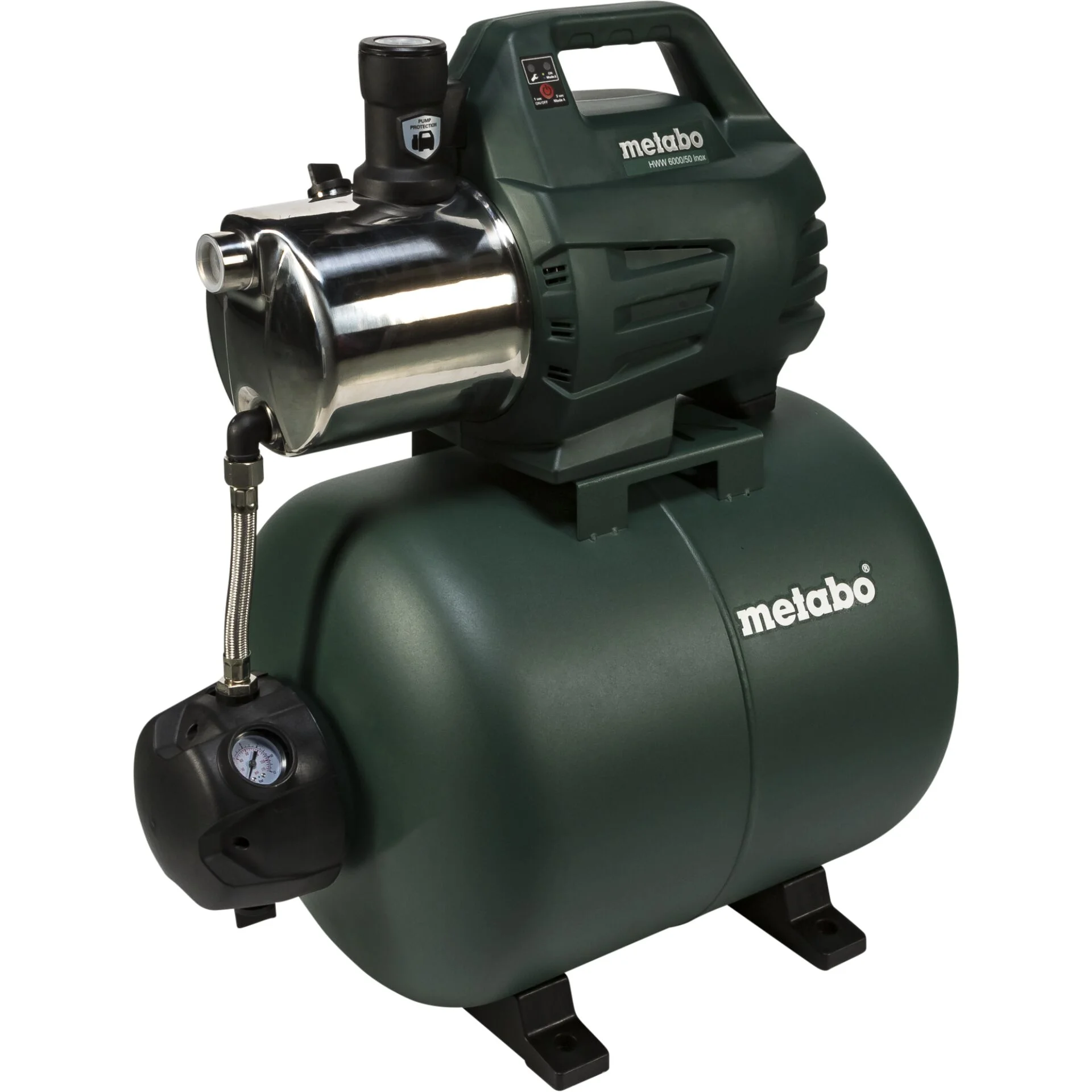 Metabo HWW 6000 50 INOX Hauswasserwerk Gartenbewaesserung