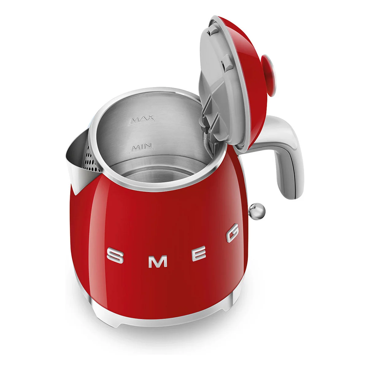 SMEG klf05rdeu mini wasserkocher rot Kuechenkleingeraete