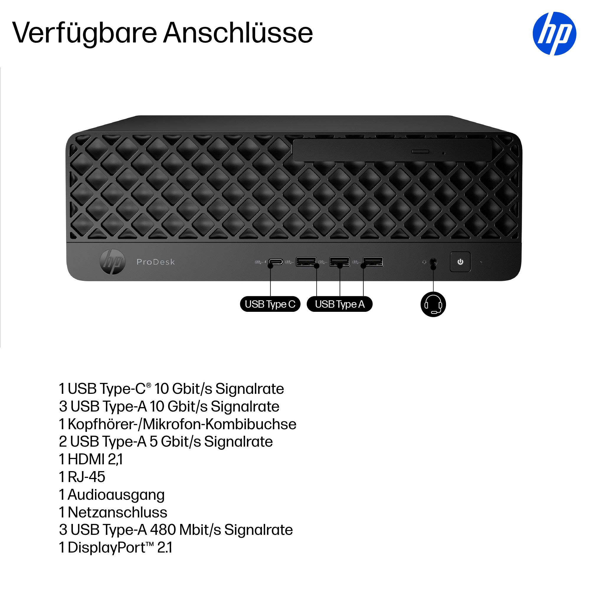 HP PRODESK 4 SFF G1I U7 265 PC-Zubehoer