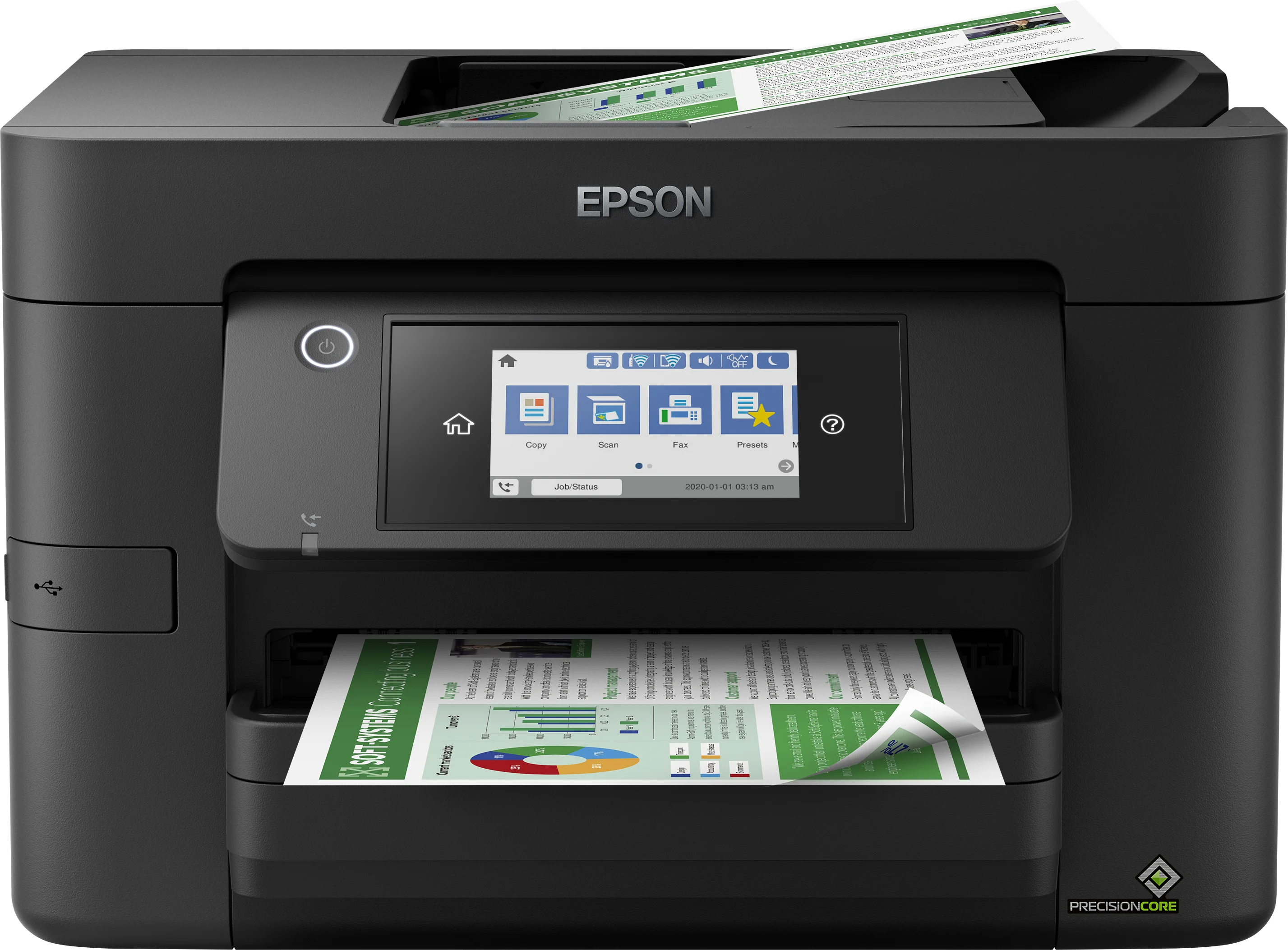 Epson WorkForce Pro WF 4820DWF Tintenstrahl A4 4800 x 2400 DPI 25 Seiten pro Minute WLAN Drucker & Scanner
