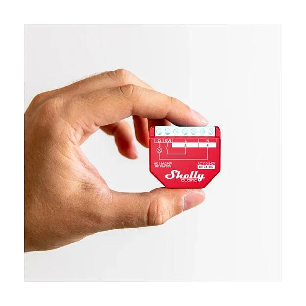 Shelly  Allterco Robotics LTD  Shelly Qubino Wave 1PM Relais 16A 1 Kanal Steckdosen