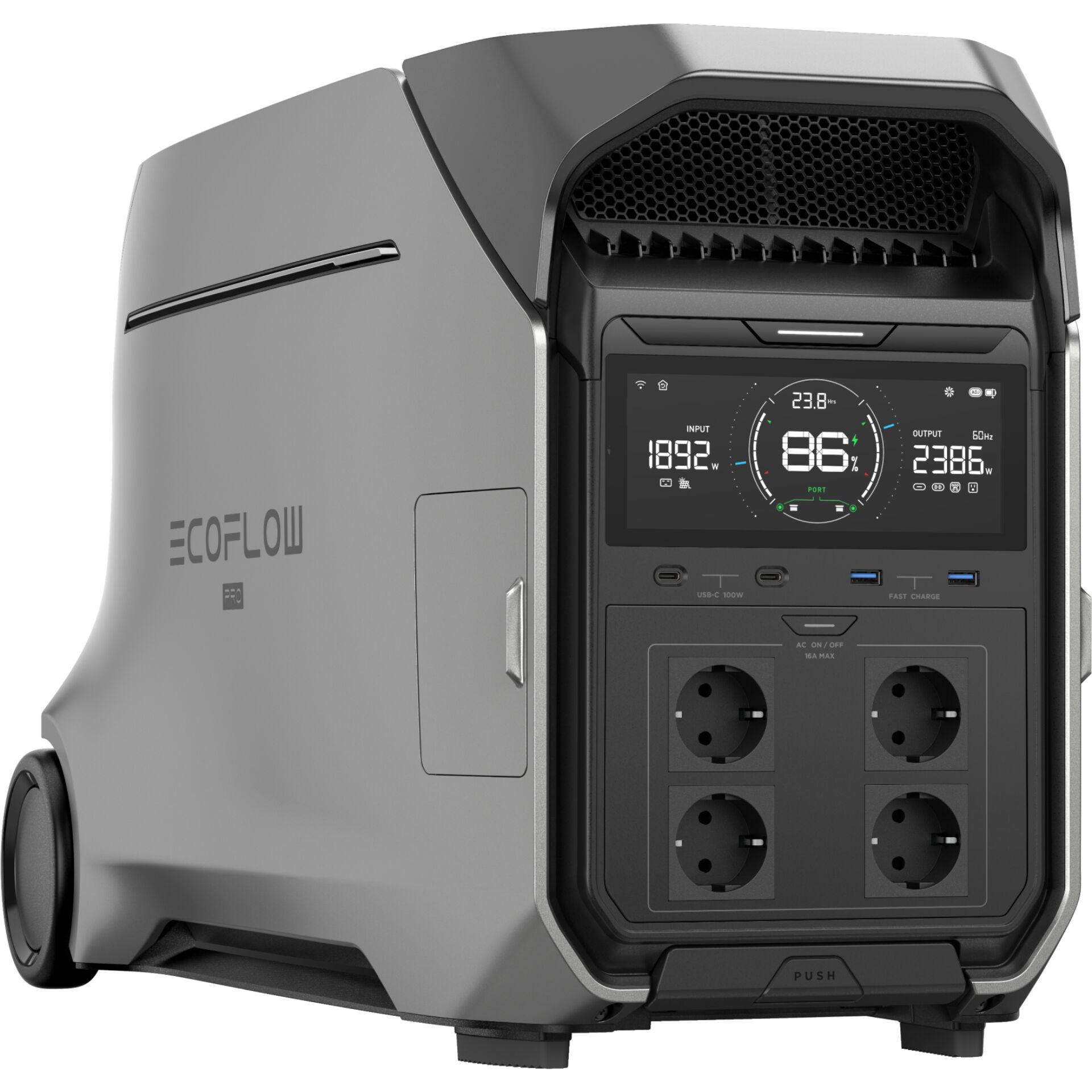 EcoFlow Delta Pro 3 Portable Powerstation Solar & Energie