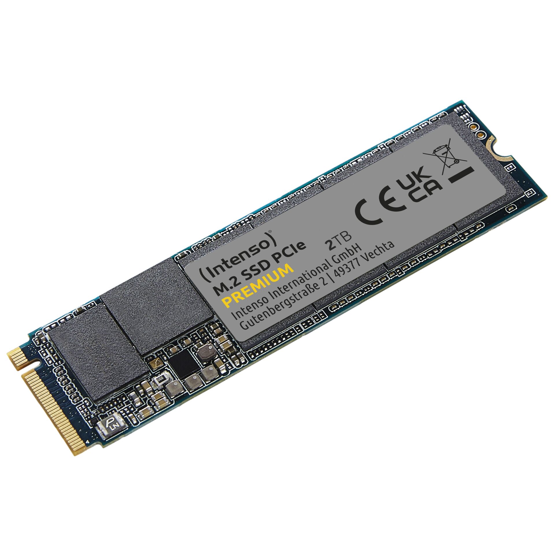 Intenso M 2 SSD Premium 2TB PCIe NVMe Speichermedien