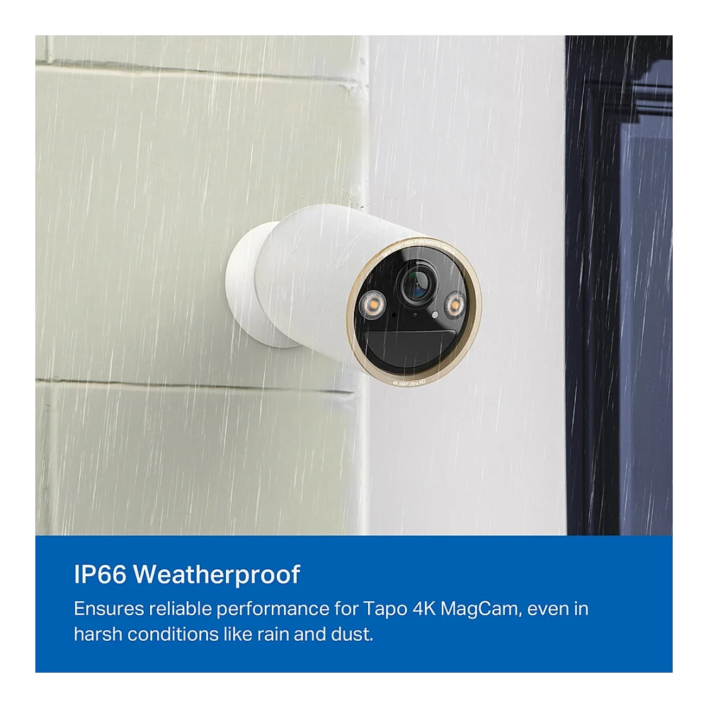 TP Link Tapo C460 EU  Patrone  Form  IP Sicherheitskamera Draussen 3840 x 2160 Pixel Wand Ueberwachungskameras