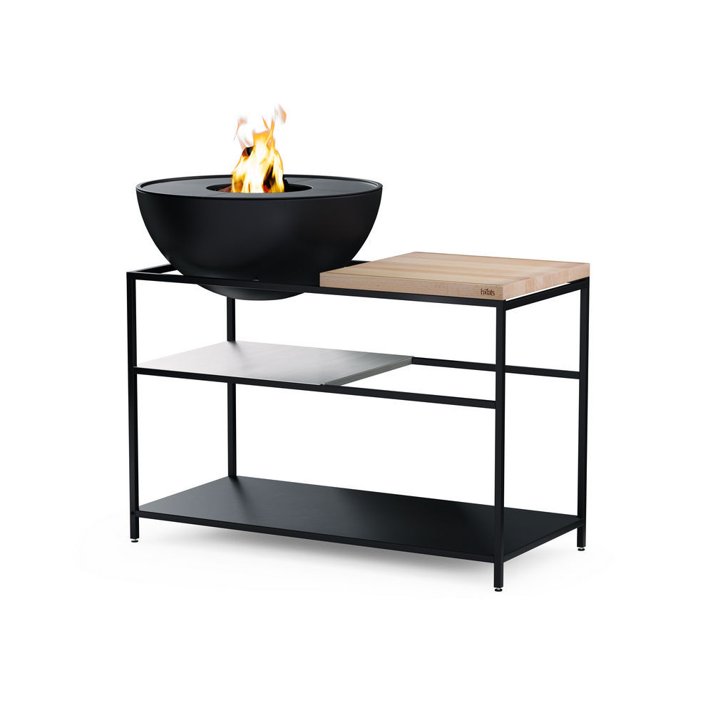 Hoefats Outdoor Kueche Fire Kitchen mit BowL 70 Plancha Grillset