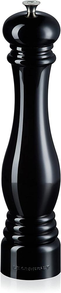 Le Creuset Pfeffermuehle  30 cm  schwarz glaenzend Kueche