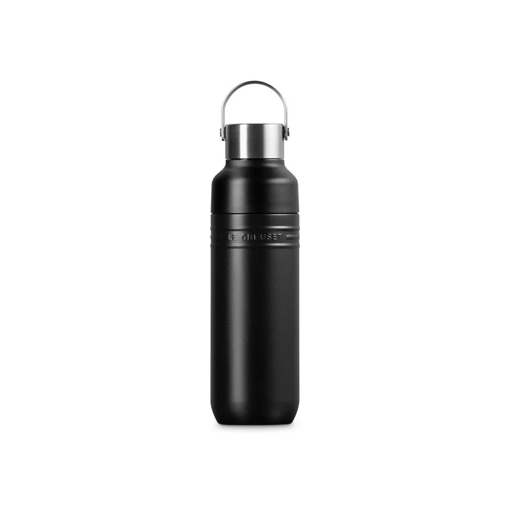 Le Creuset Trinkflasche On The Go schwarz matt 500 ml Kueche