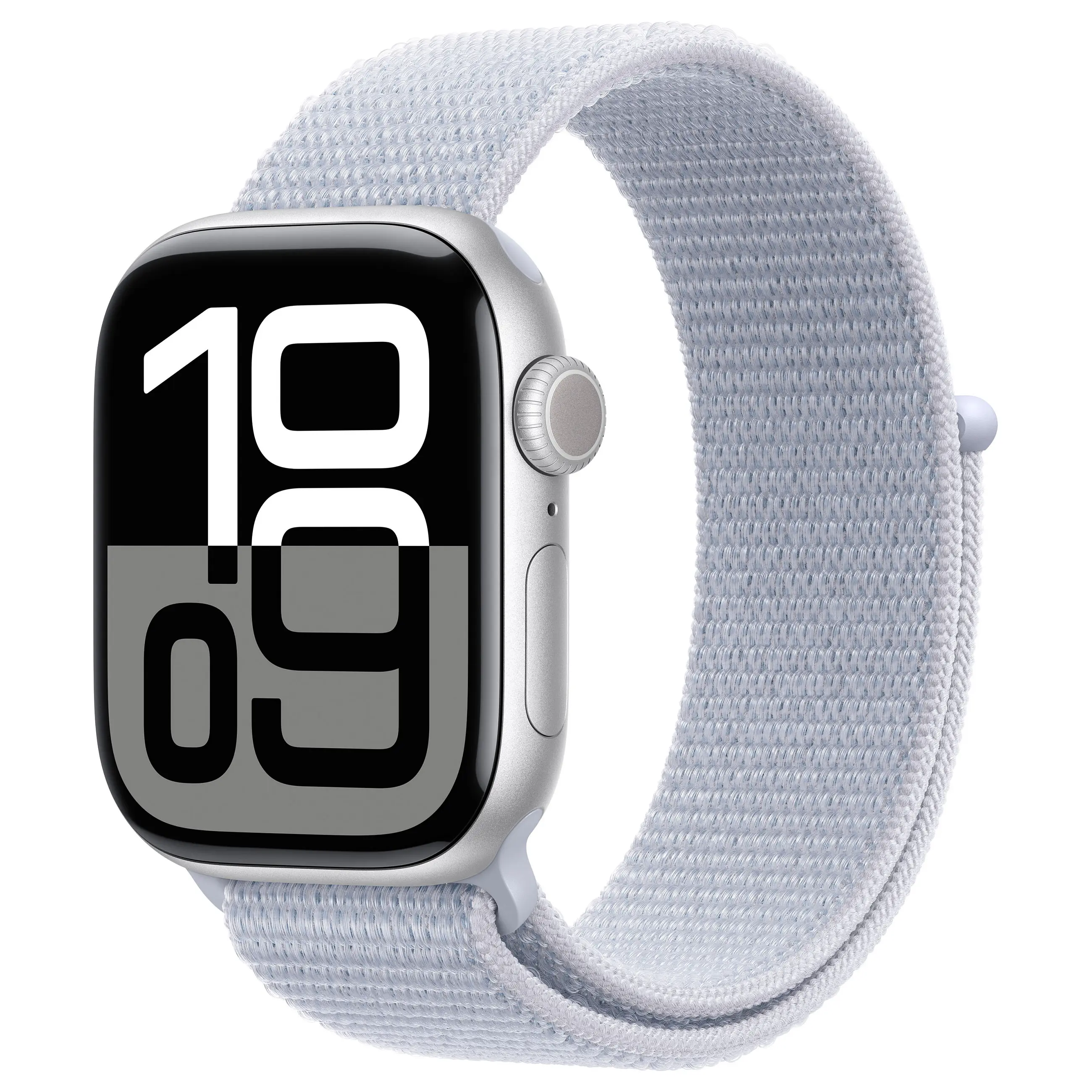 Apple watch series 10 gps   cellular 42mm silver aluminium case with blue cloud sport loop Smartwatches & Fitnesstracker