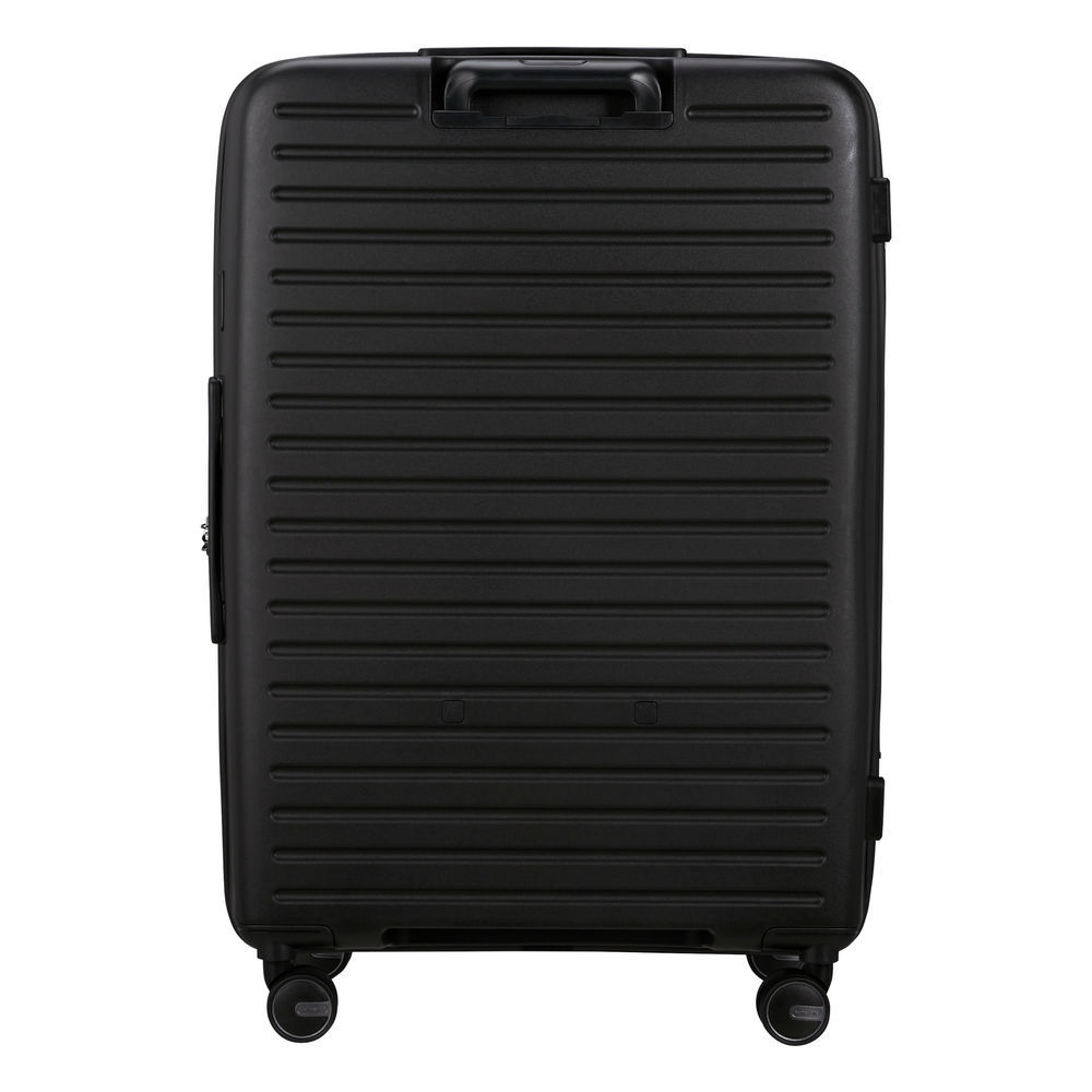 SAMSONITE 4 Rollen Trolley RESTACKD mit Packwuerfel S M L  75 cm  black Taschen & Rucksaecke