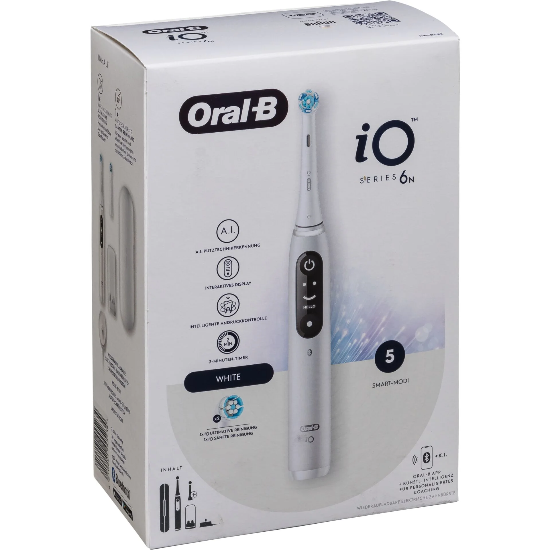 Oral B iO Series 6 White Etui Zahnpflege