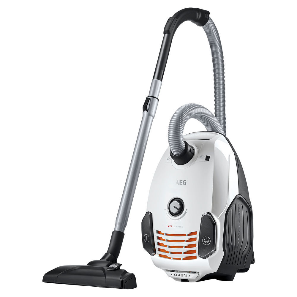 AEG Beutelloser Bodenstaubsauger VX6 2 IW 5  weiss Staubsauger & Reiniger