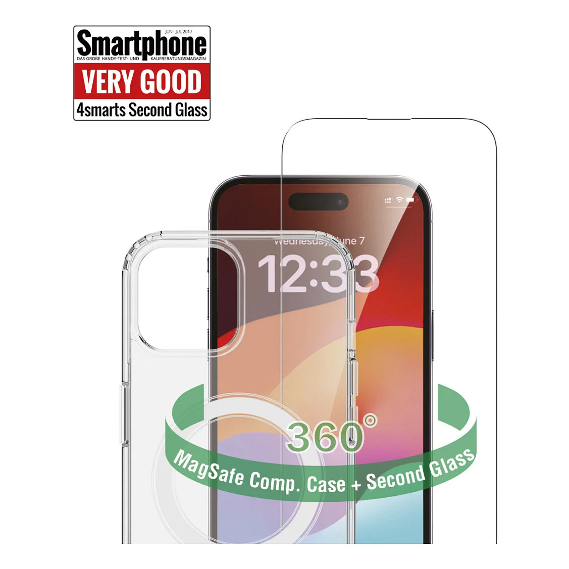 4SMARTS 360 Protection Set fr Apple iPhone 15 Notebook & Tablet Zubehoer