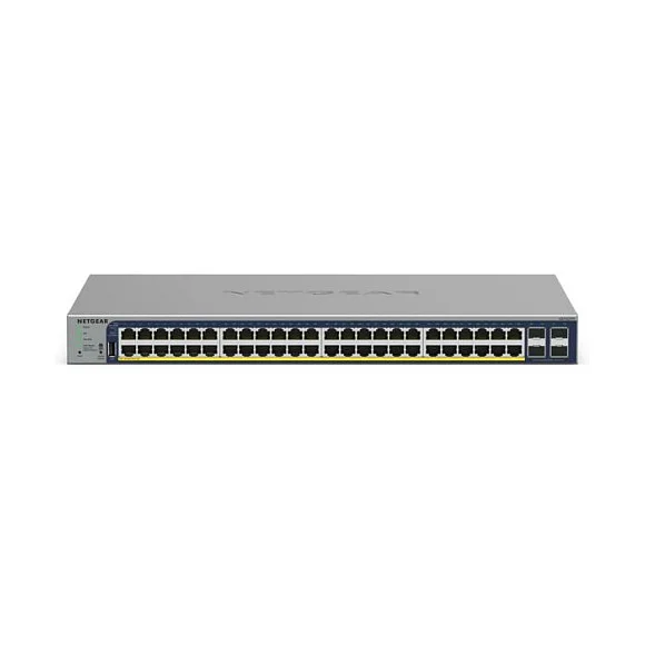 NETGEAR GS728TP Managed L2 L3 L4 Gigabit Ethernet  10 100 1000  Power over Ethernet  PoE  Grau Switches