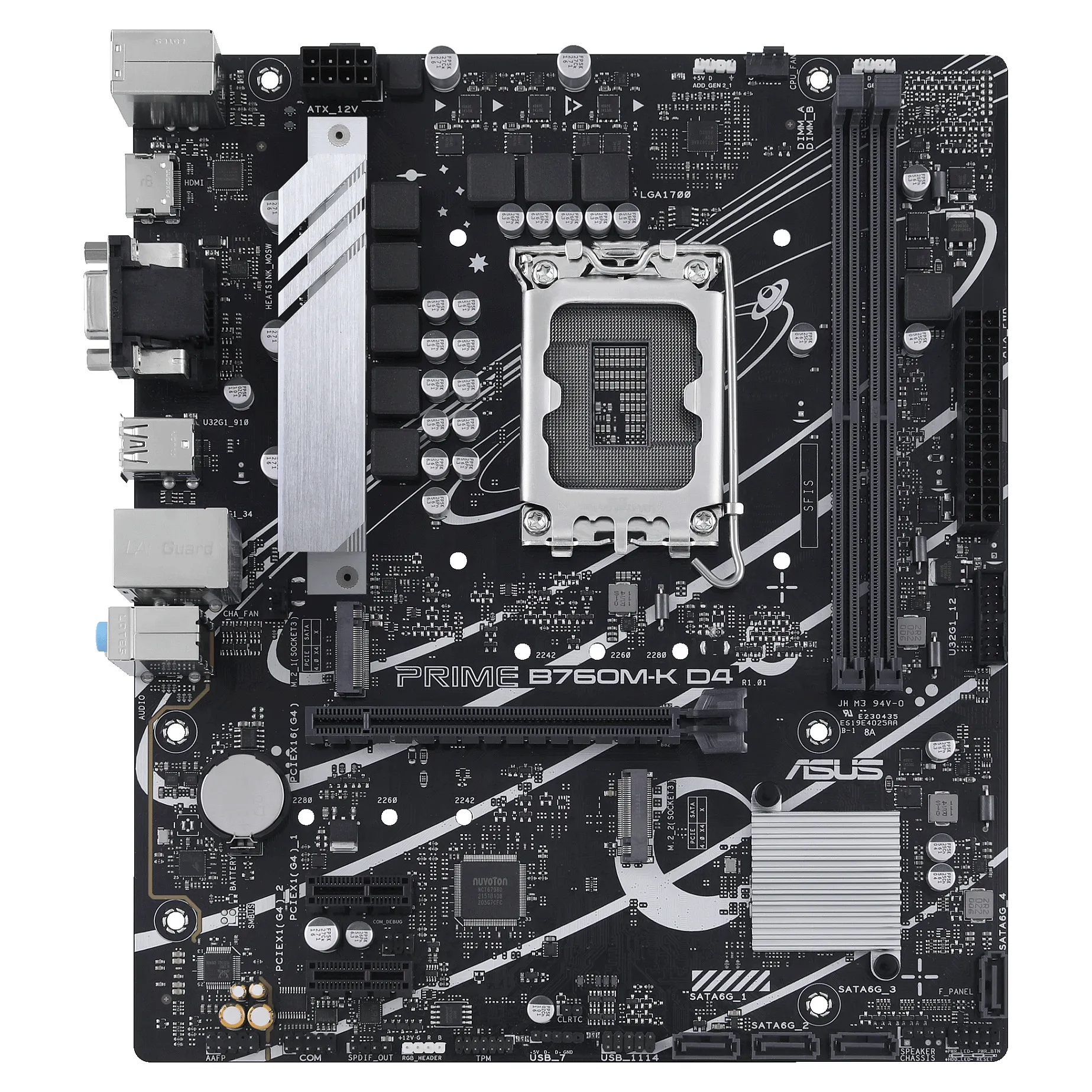 ASUS PRIME B760M K D4 Intel B760 LGA 1700 micro ATX PC-Zubehoer