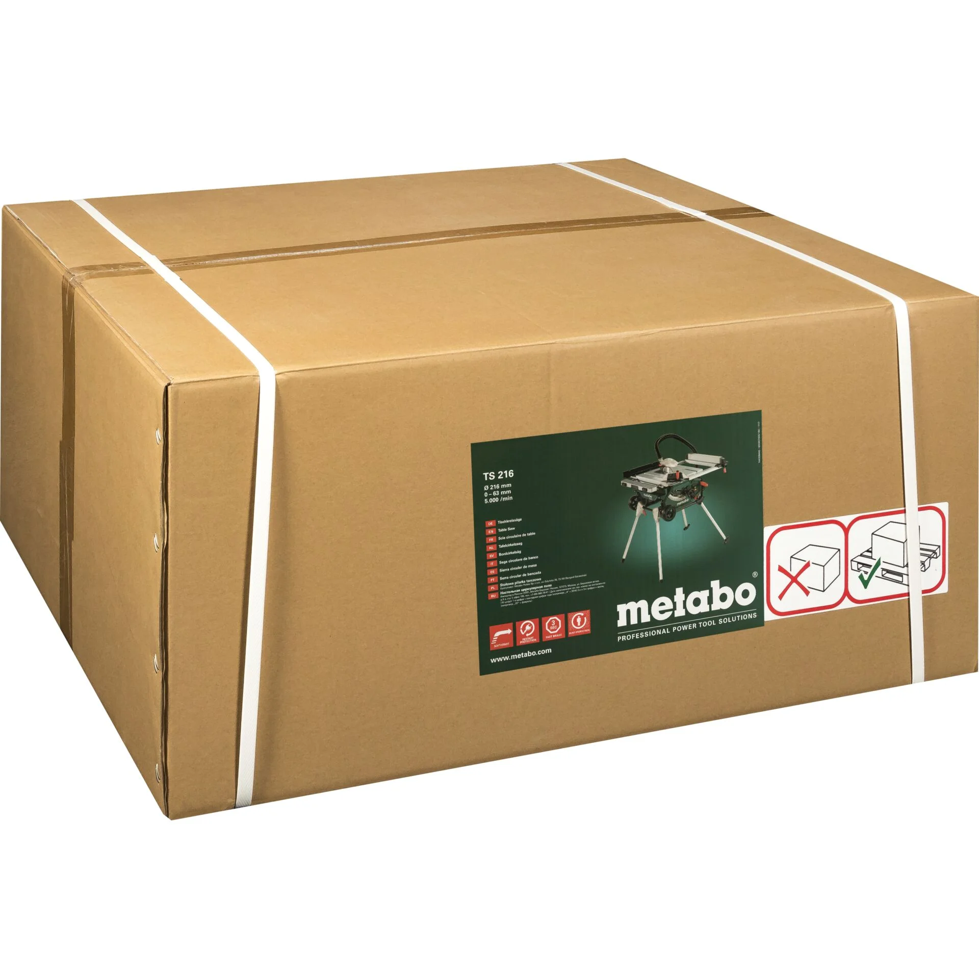 Metabo TS 216 Tischkreissaege inkl Untergestell Saegen