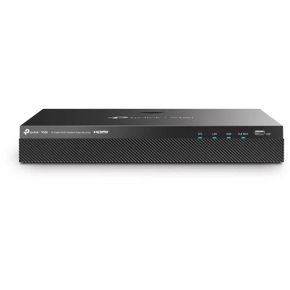 TP Link VIGI NVR2016H 16MP Netzwerk Videorekorder 16 Kanal Schwarz