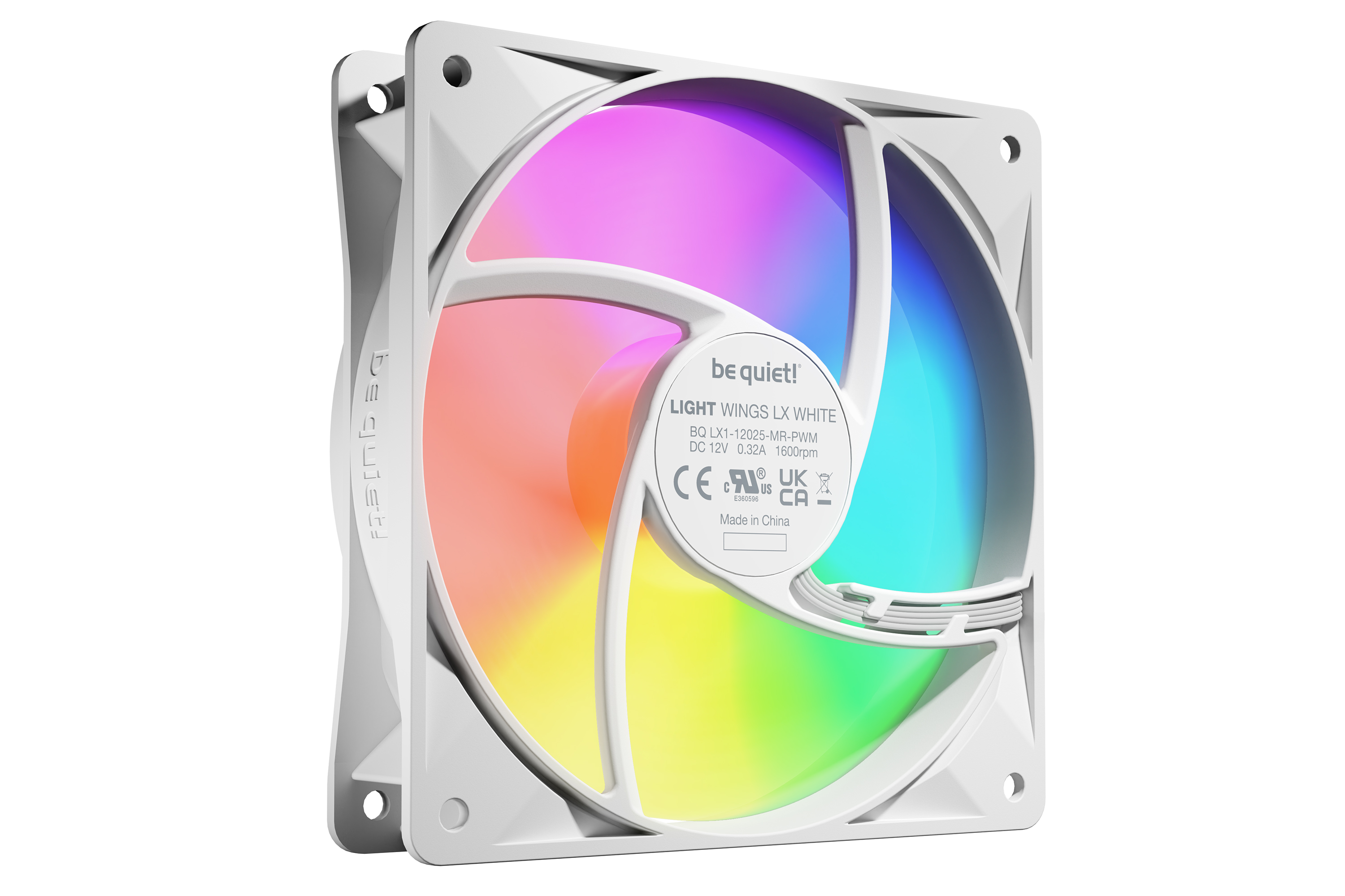 be quiet  120mm  light wings lx pwm white triple pack PC-Zubehoer