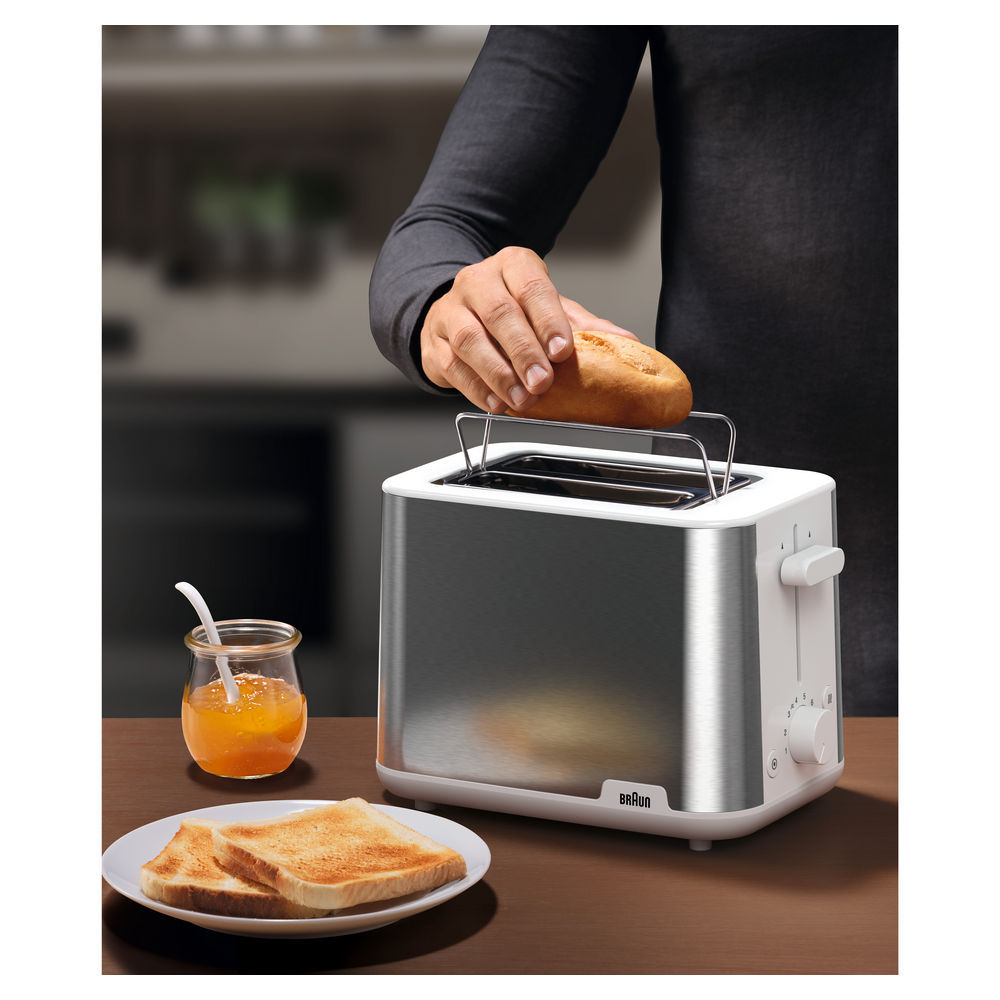 Braun HT 1510 WH PurShine Toaster