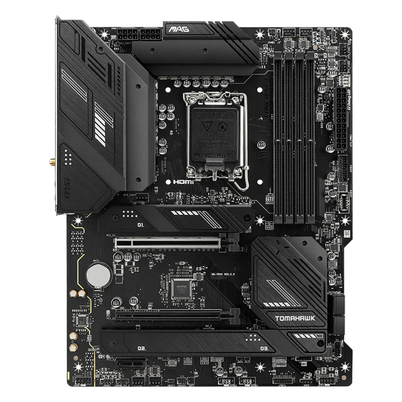 MSI MAG B760 TOMAHAWK WIFI Motherboard LGA 1700 ATX PC-Zubehoer