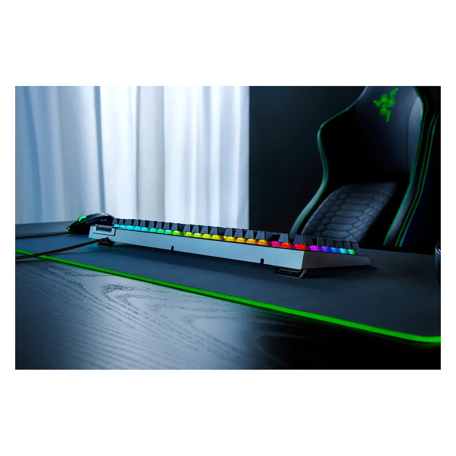 Razer BlackWidow V4 X Green Switches Tastatur Tastaturen & Maeuse