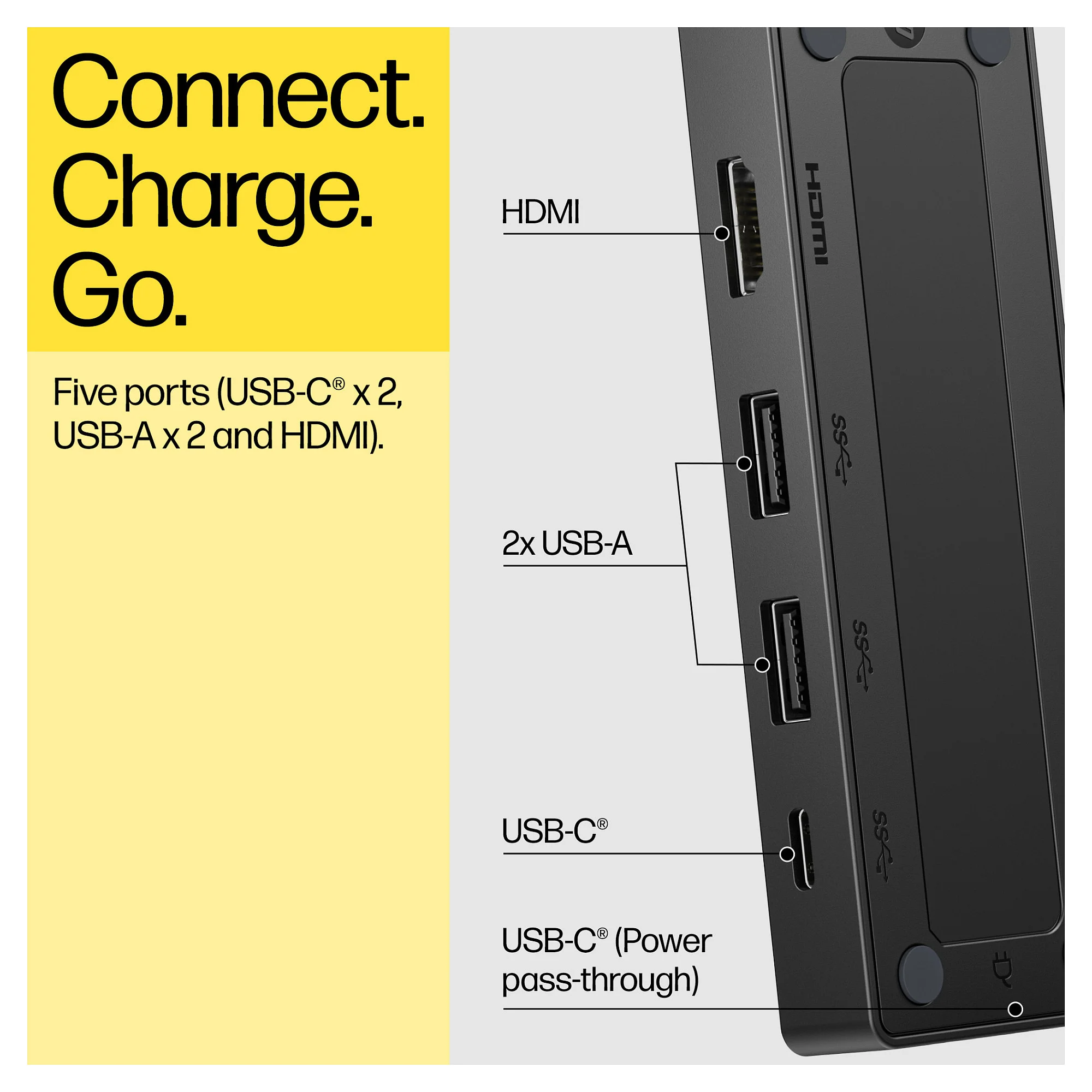 HP USB C Reisehub G3 Notebook & Tablet Zubehoer