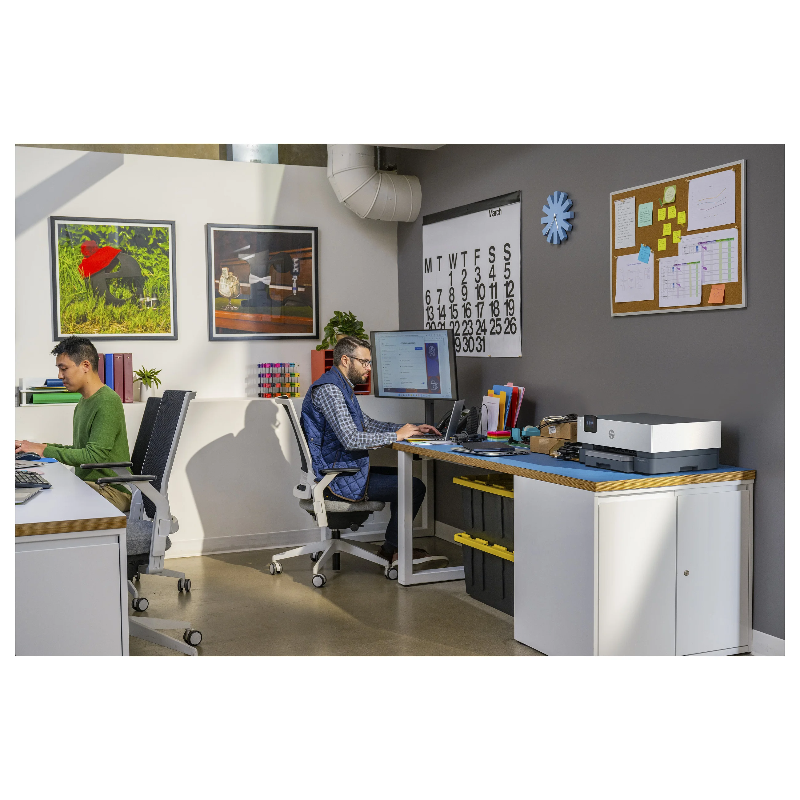 HP OfficeJet Pro 9110b Wireless Farbe Drucker  Beidseitiger Druck Drucker & Scanner