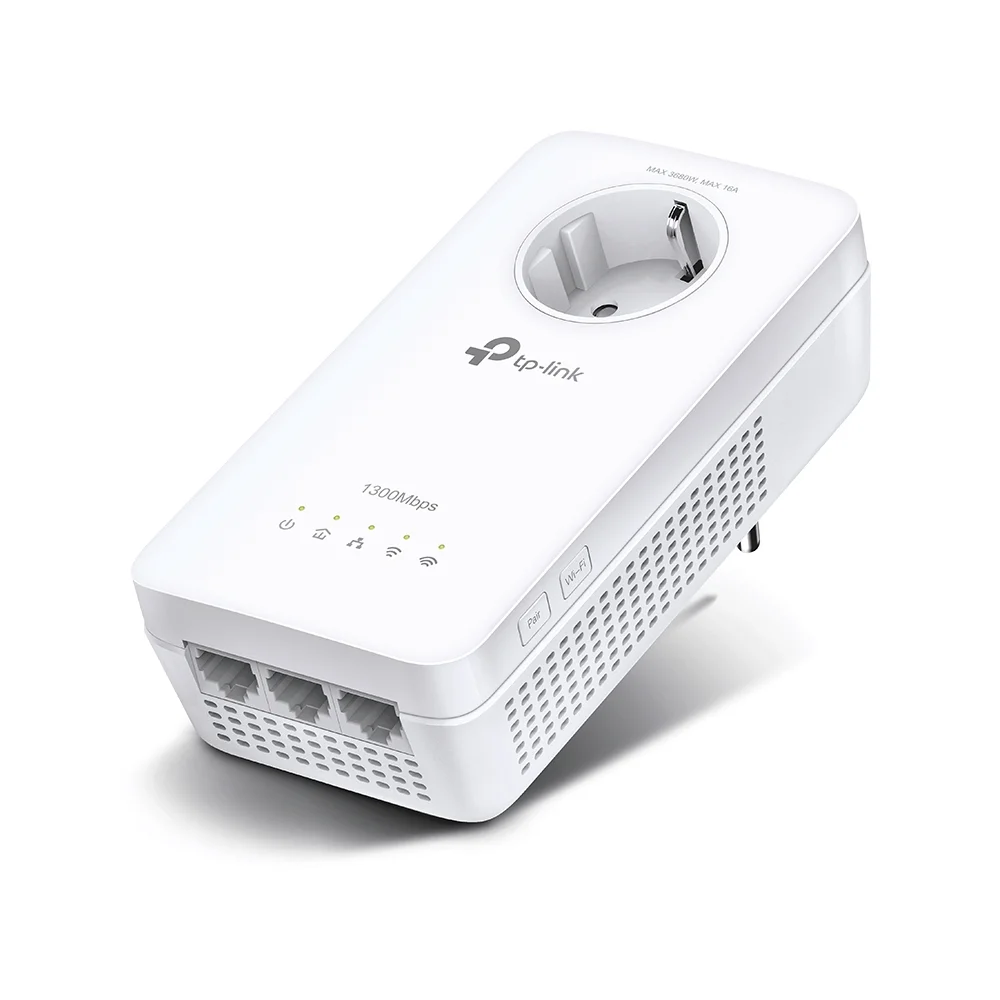 TP Link AV1300 Gigabit Passthrough Powerline ac WLAN Extender